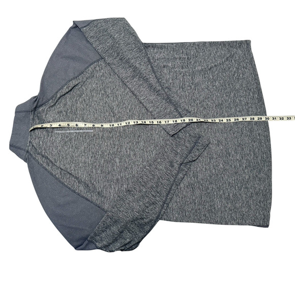 Nike Running Dri Fit Element 1/2 Zip Pullover Men's XL Heathered Gray AH8973-021 - Picture 4 of 5